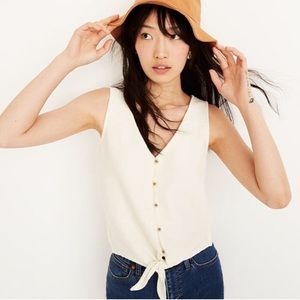 Madewell texture and thread top